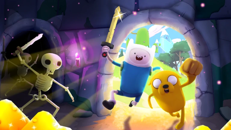 Adventure Time RPG gameplay screenshot